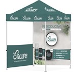 Ovation Sublimated Gazebo 2m X 2m - 1 Half-Wall Skin - 1 Full-Wall Skin