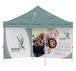 Ovation Sublimated Gazebo 3m X 3m - 2 Full-Wall Skins