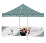 Ovation Sublimated Gazebo 3m X 3m - 2 Half-Wall Skins