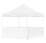 Ovation Sublimated Gazebo 3m X 3m - 4 Half-Wall Skins DISPLAY-2072_DISPLAY-2072-01-NO-LOGO