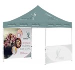 Ovation Sublimated Gazebo 3m X 3m - 1 Half-Wall Skin - 1 Full-Wall Skin DISPLAY-2074_DISPLAY-2074-02