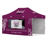 Ovation Sublimated Gazebo 4.5m X 3m - 2 Long Full-Wall Skins