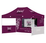 Ovation Sublimated Gazebo 4.5m X 3m - 1 Long Full-Wall Skin - 2 Short Half-Wall Skins