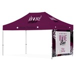 Ovation Sublimated Gazebo 4.5m X 3m - 1 Short Full-Wall Skin DISPLAY-2088_DISPLAY-2088-02