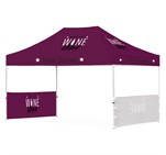 Ovation Sublimated Gazebo 4.5m X 3m - 2 Short Half-Wall Skins