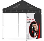 Ovation Sublimated Gazebo 2m X 2m Petite Frame - 1 Full Wall Skin DISPLAY-2142_DISPLAY-2142-02