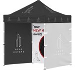 Ovation Sublimated Gazebo 2m X 2m Petite Frame - 3 Full-Wall Skins