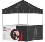 Ovation Sublimated Gazebo 2m X 2m Petite Frame - 4 Half-Wall Skins