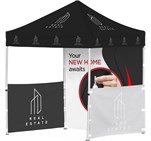 Ovation Sublimated Gazebo 2m X 2m Petite Frame - 2 Half-Wall Skins - 1 Full-Wall Skin