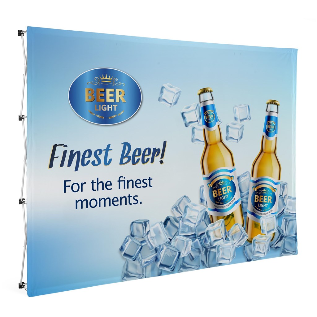 Legend Straight Banner Wall 3m x 2.25m