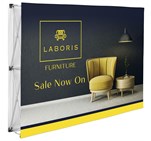 Legend Double-Sided Straight Banner Wall 1.52m x 2.25m