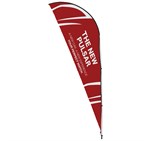 Legend 2M Sublimated Sharkfin Double-Sided Flying Banner - 1 complete unit DISPLAY-7012_DISPLAY-7012-02