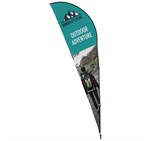 Legend 4M Sublimated Sharkfin Double-Sided Flying Banner - 1 complete unit DISPLAY-7014_DISPLAY-7014-02