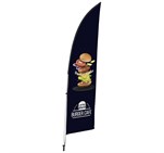 Legend 2M Sublimated Arcfin Double-Sided Flying Banner - 1 complete unit DISPLAY-7032_DISPLAY-7032-01
