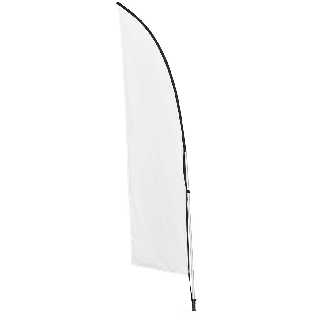 Legend 2M Sublimated Arcfin Double-Sided Flying Banner - 1 complete unit