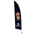 Legend 2M Sublimated Arcfin Double-Sided Flying Banner - 1 complete unit DISPLAY-7032_DISPLAY-7032-02