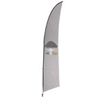 Legend 3M Sublimated Arcfin Double-Sided Flying Banner - 1 complete unit DISPLAY-7033_DISPLAY-7033-01