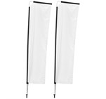 Legend 3m Telescopic Flying Banner (Set of 2) DISPLAY-7043-NO-LOGO