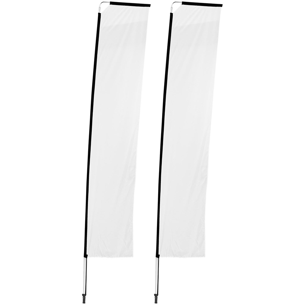 Legend 4m Telescopic Flying Banner (Set of 2)