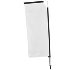 Legend 2M Sublimated Telescopic Double-Sided Flying Banner - 1 complete unit DISPLAY-7052_DISPLAY-7052-02-NO-LOGO
