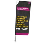Legend 2M Sublimated Telescopic Double-Sided Flying Banner - 1 complete unit DISPLAY-7052_DISPLAY-7052-05