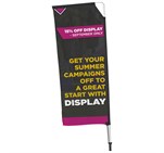 Legend 2M Sublimated Telescopic Double-Sided Flying Banner - 1 complete unit DISPLAY-7052_DISPLAY-7052-06