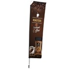 Legend 3M Sublimated Telescopic Double-Sided Flying Banner - 1 complete unit DISPLAY-7053-01