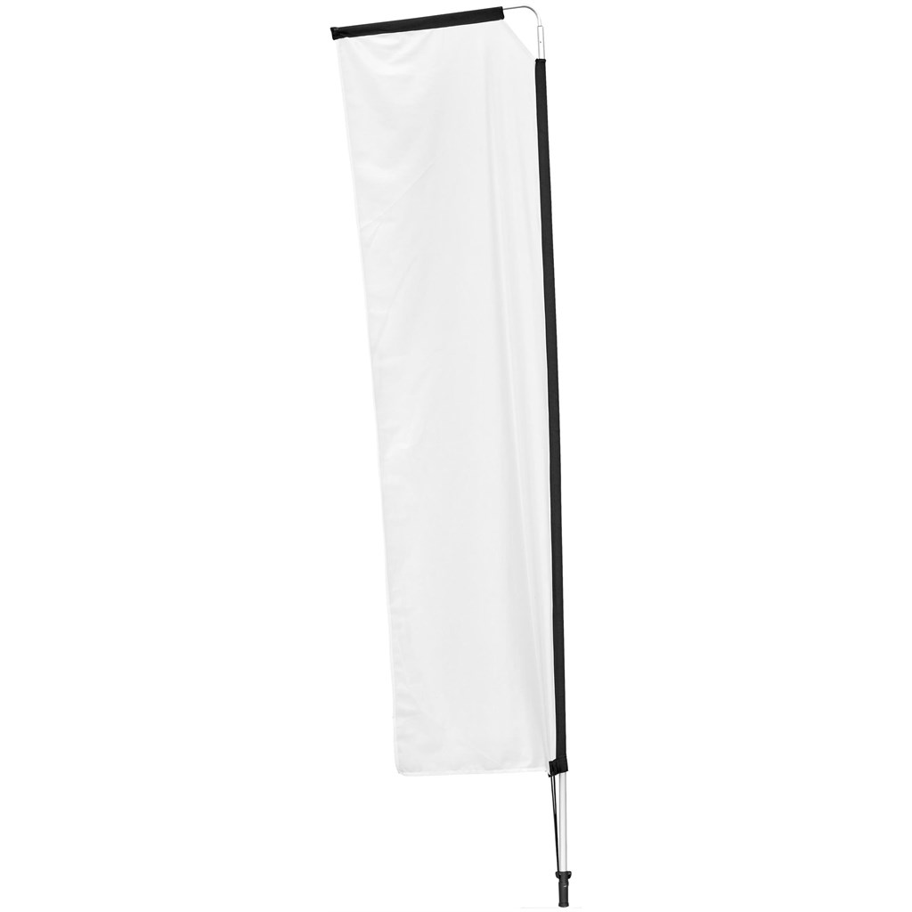 Legend 3M Sublimated Telescopic Double-Sided Flying Banner - 1 complete unit