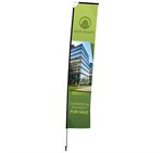 Legend 4M Sublimated Telescopic Double-Sided Flying Banner - 1 complete unit DISPLAY-7054-01