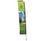 Legend 4M Sublimated Telescopic Double-Sided Flying Banner - 1 complete unit DISPLAY-7054-02