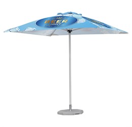 Legend Sublimated Parasol Single Pole 2.2m x 2.2m