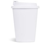 Altitude Wednesday Plastic Double-Wall Tumbler – 350ml Solid White