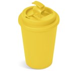 Altitude Wednesday Plastic Double-Wall Tumbler – 350ml Yellow