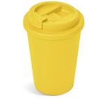 Altitude Wednesday Plastic Double-Wall Tumbler – 350ml Yellow