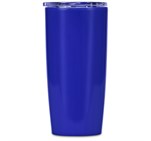 Altitude Daytona Plastic 2-in-1 Double-Wall Tumbler & Straw - 600ml Blue