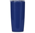 Altitude Daytona Plastic 2-in-1 Double-Wall Tumbler & Straw - 600ml Navy