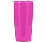 Altitude Daytona Plastic 2-in-1 Double-Wall Tumbler & Straw - 600ml Pink