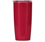 Altitude Daytona Plastic 2-in-1 Double-Wall Tumbler & Straw - 600ml Red