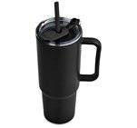 Altitude Texas Plastic Double-Wall Mug – 1.2 Litre Black