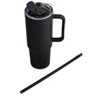 Altitude Texas Plastic Double-Wall Mug – 1.2 Litre Black