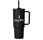 Altitude Texas Plastic Double-Wall Mug – 1.2 Litre Black