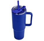 Altitude Texas Plastic Double-Wall Mug – 1.2 Litre Blue