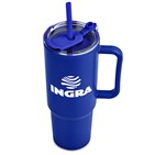 Altitude Texas Plastic Double-Wall Mug – 1.2 Litre Blue