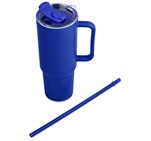 Altitude Texas Plastic Double-Wall Mug – 1.2 Litre Blue