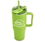 Altitude Texas Plastic Double-Wall Mug – 1.2 Litre Lime