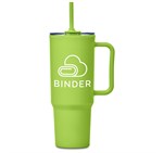 Altitude Texas Plastic Double-Wall Mug – 1.2 Litre Lime