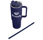 Altitude Texas Plastic Double-Wall Mug – 1.2 Litre Navy