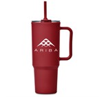 Altitude Texas Plastic Double-Wall Mug – 1.2 Litre Red