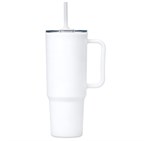 Altitude Texas Plastic Double-Wall Mug – 1.2 Litre Solid White