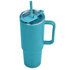 Altitude Texas Plastic Double-Wall Mug – 1.2 Litre Turquoise